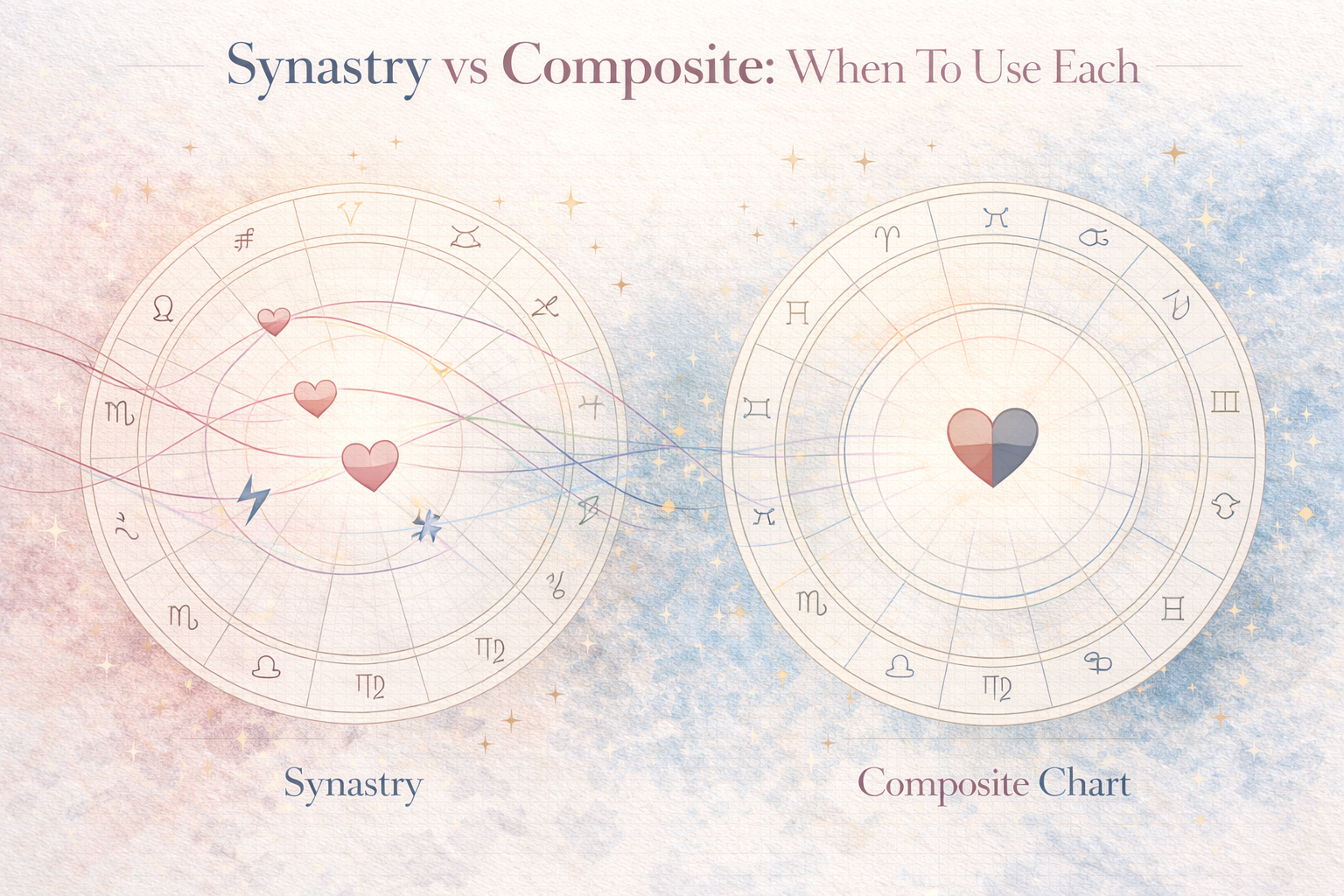 Two charts, two very different questions